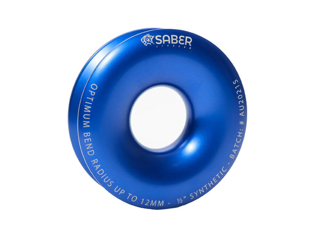 Saber OffRoad Ezy-Glide Recovery Ring and 18K Sheath Soft Shackle Kit (Each) - SBR-12BRRK1